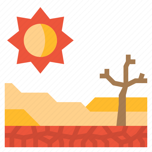 Weather, drought, dry, climate, global warming icon - Download on Iconfinder