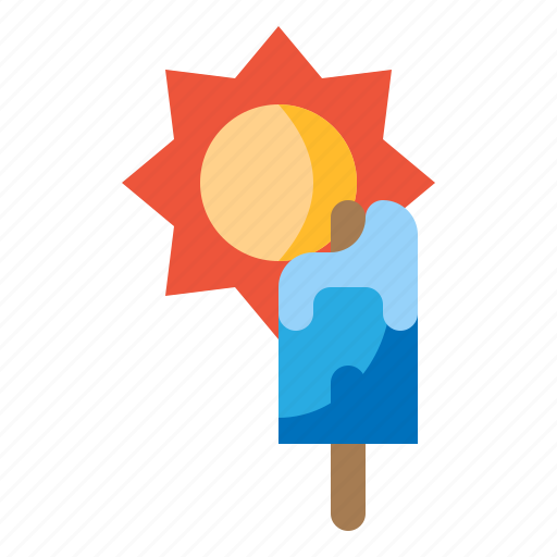Weather, hot, summer, melt, sun icon - Download on Iconfinder