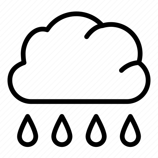 Raindrop, rain, drop, weather icon - Download on Iconfinder