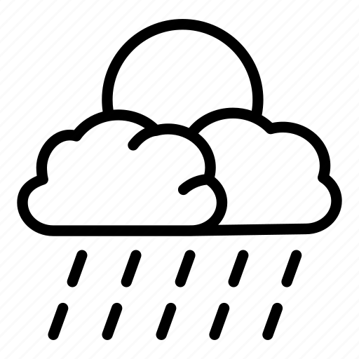 Rainy, rain, cloud, night icon - Download on Iconfinder
