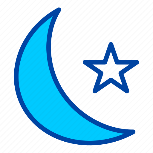 Night, moon, star, weather icon - Download on Iconfinder