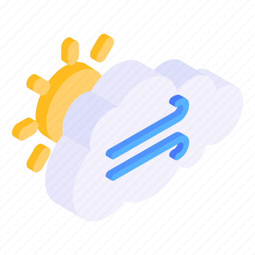 Breeze, blowy day, windy day, windy climate, windy weather icon - Download on Iconfinder
