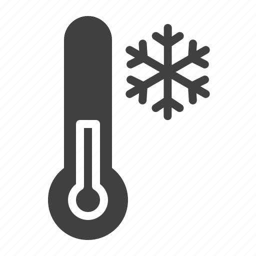 Weather, thermometer, temperature, cold, snow icon - Download on Iconfinder