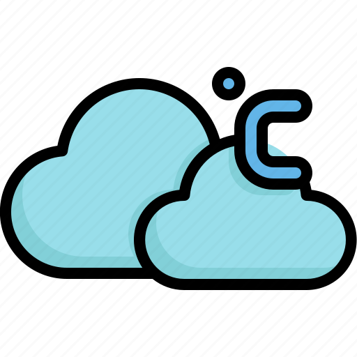 Cloud, celsius, climate, weather, cloudy, thermometer, degree icon - Download on Iconfinder