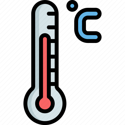 Thermometer, temperature, celsius, climate, weather, cloudy, clouds icon - Download on Iconfinder