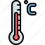 thermometer, temperature, celsius, climate, weather, cloudy, clouds 