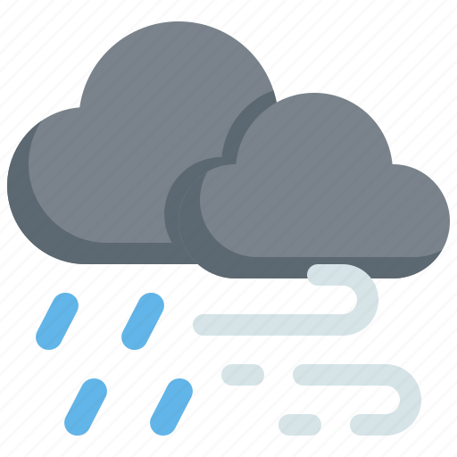 Wind, rain, climate, mercury, weather, cloudy, clouds icon - Download on Iconfinder