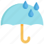 umbrella, rain, climate, weather, cloudy, clouds 