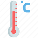 thermometer, temperature, celsius, climate, weather, cloudy