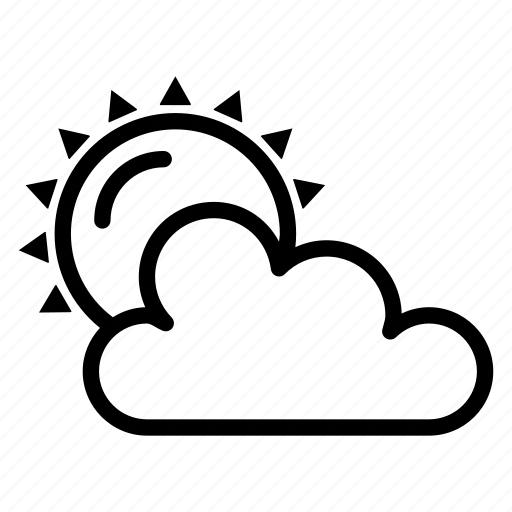 Cloudiness, cloud, spring, sun, sunny, weather icon - Download on Iconfinder