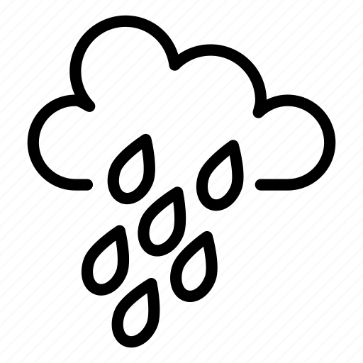 Rian, heavyrain, rain, cloud, weather icon - Download on Iconfinder