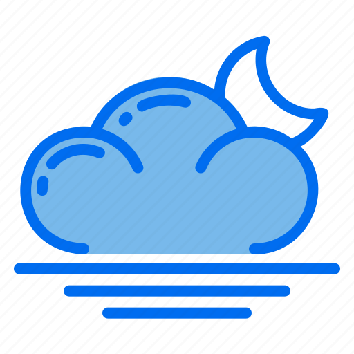 Cloud, weather, forecast, moon, climate icon - Download on Iconfinder