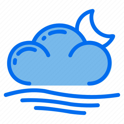Cloud, weather, forecast, moon, climate icon - Download on Iconfinder