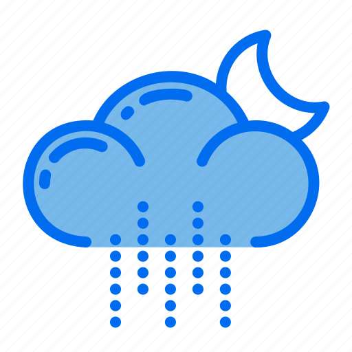 Cloud, weather, snow, moon, climate icon - Download on Iconfinder