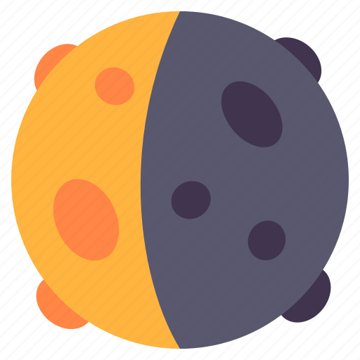 Half, moon, night, sky icon - Download on Iconfinder