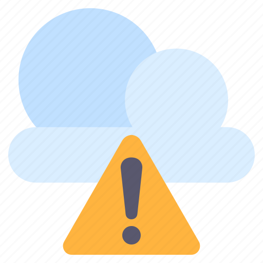 Weather, alert, cloud, warning, danger icon - Download on Iconfinder