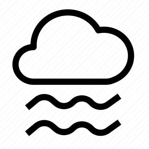 Mist, cloudy, cloud, forecast, weather icon - Download on Iconfinder