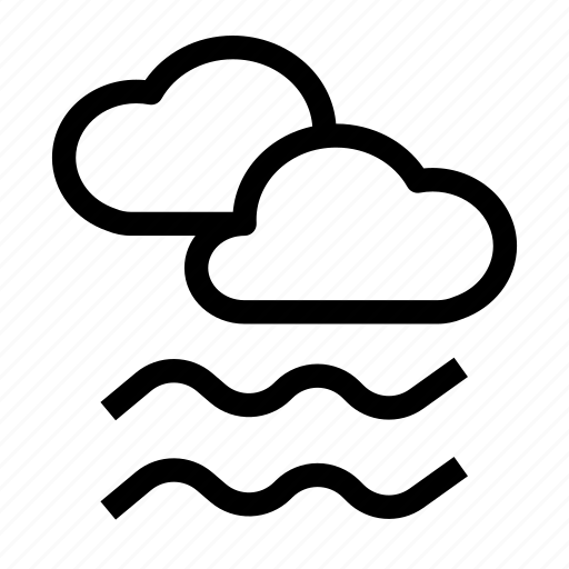 Overcast mist, overcast, mist, forecast, weather icon - Download on Iconfinder