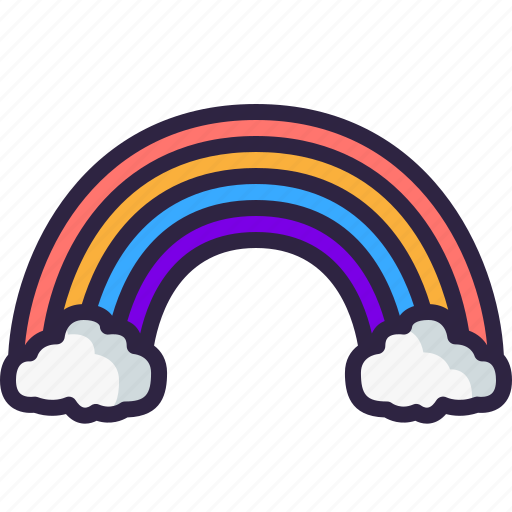Rainbow, equality, nature, sun, weather, atmospheric, spectrum icon - Download on Iconfinder