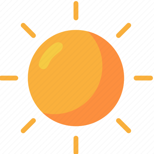 Sun, sunny, summer, nature, weather, warm, summertime icon - Download on Iconfinder