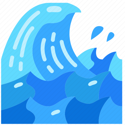 Wave, nature, sea, water, ocean icon - Download on Iconfinder