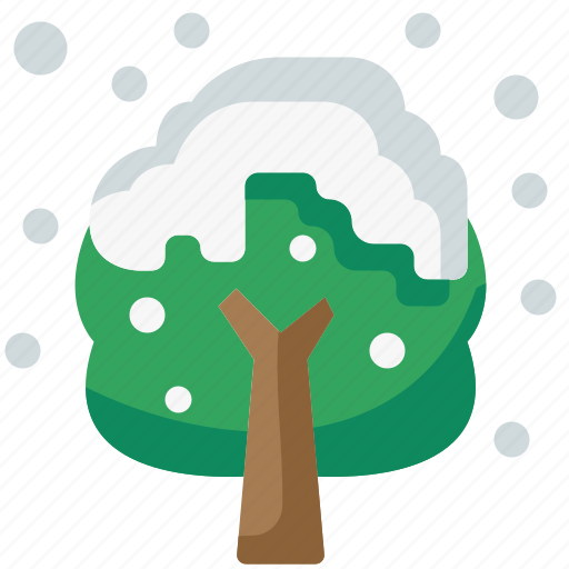 Winter, snow, nature, forest, weather, season, tree icon - Download on Iconfinder