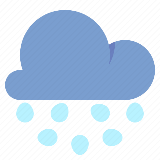 Cloud, cold, hail, weather icon - Download on Iconfinder
