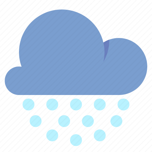Cloud, cold, ice pellets, weather icon - Download on Iconfinder