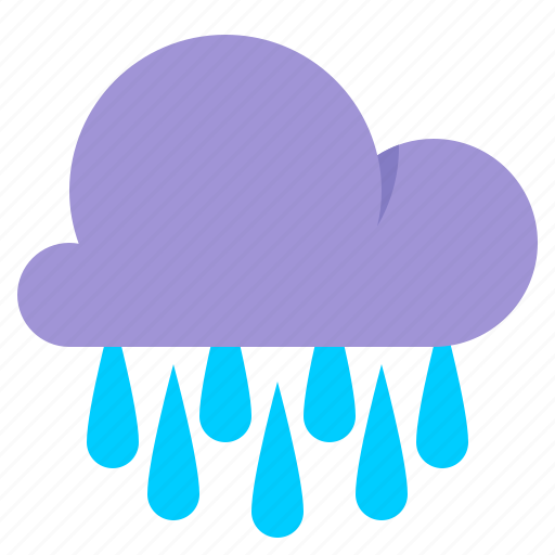 Cloud, rain, rainfall, weather icon - Download on Iconfinder