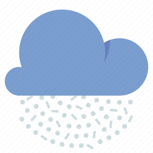 Cloud, snow, snow grains, weather icon - Download on Iconfinder