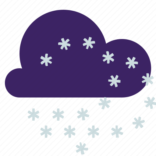 Cloud, snowstorm, weather, wind icon - Download on Iconfinder