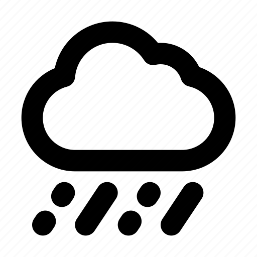 Hail, cloud, hailstorm, raining, cold icon - Download on Iconfinder