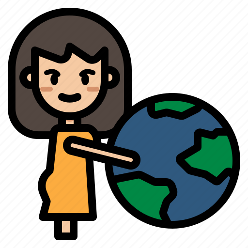 Weather, climate, world, earth, global, love, woman icon - Download on Iconfinder
