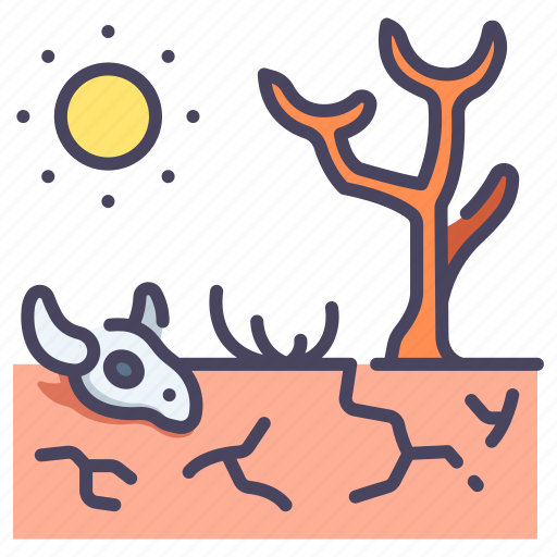Arid, drought, dry, earth, environment, land, nature icon - Download on Iconfinder