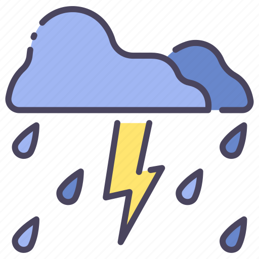 Cloud, light, nature, rain, storm, thunderstorm, weather icon - Download on Iconfinder