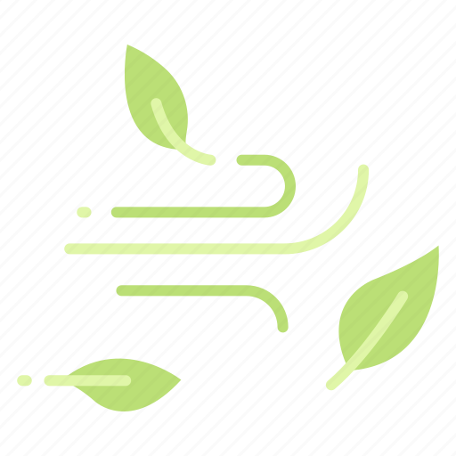 Environment, leaf, nature, plant, season, spring, wind icon - Download on Iconfinder