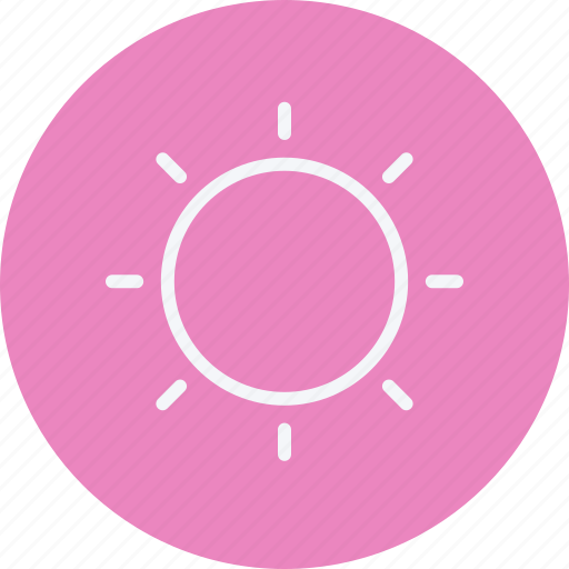 Sunny, forecast, hot, sun, sunlight, sunshine, weather icon - Download on Iconfinder