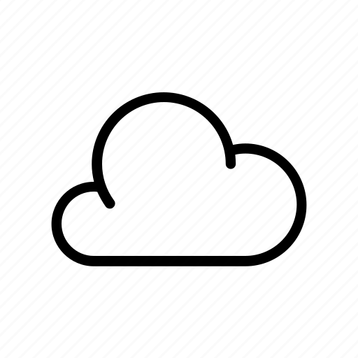 Cloud, weather, widget icon - Download on Iconfinder