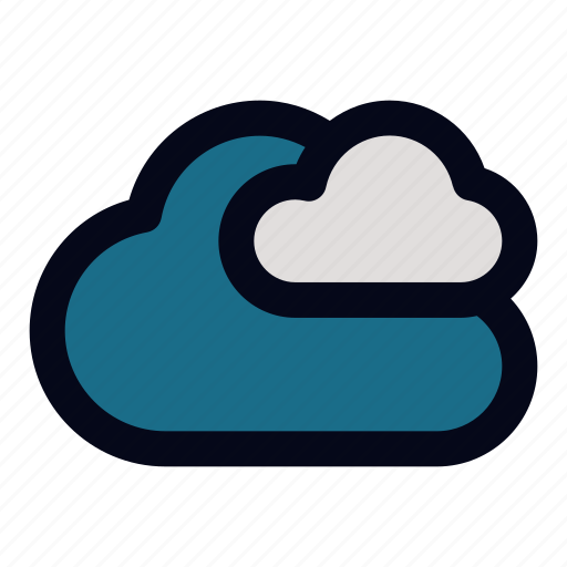 Cloudy, day, sun, meteorology, weather, cloud, sky icon - Download on Iconfinder