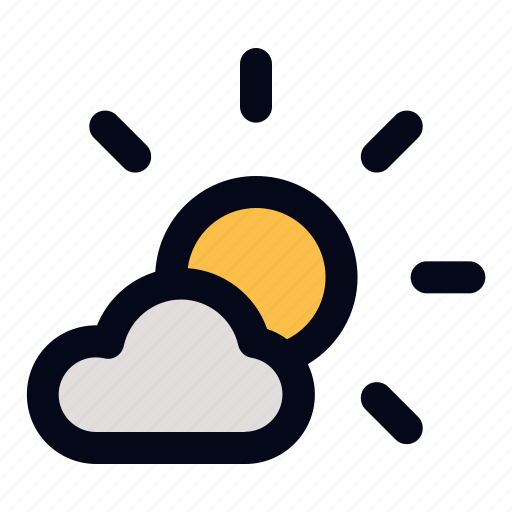 Cloudy, meteorology, weather, cloud, sky icon - Download on Iconfinder