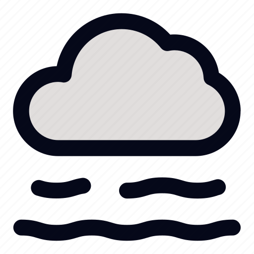 Fog, mist, foggy, meteorology, forecast, weather, cloud icon - Download on Iconfinder