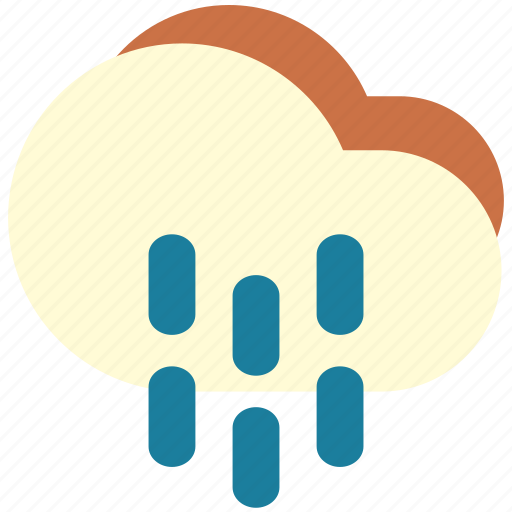Drizzle, dull, gloomy, rain, storm, wet, rainy icon - Download on Iconfinder