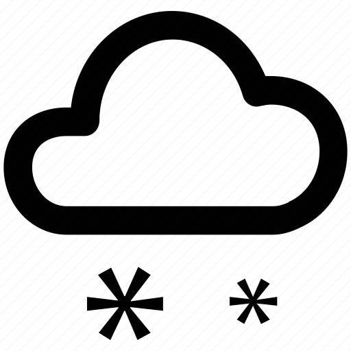 Atmosphere, cloud, cloud snow, raindrops, raining, rainy, snow icon - Download on Iconfinder
