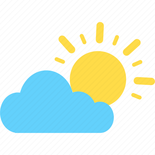 Cloud, cloudy, hot, summer, sun, sunny, weather icon - Download on Iconfinder