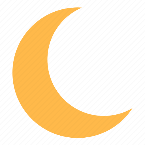 Moon, moonlight, night, weather icon - Download on Iconfinder