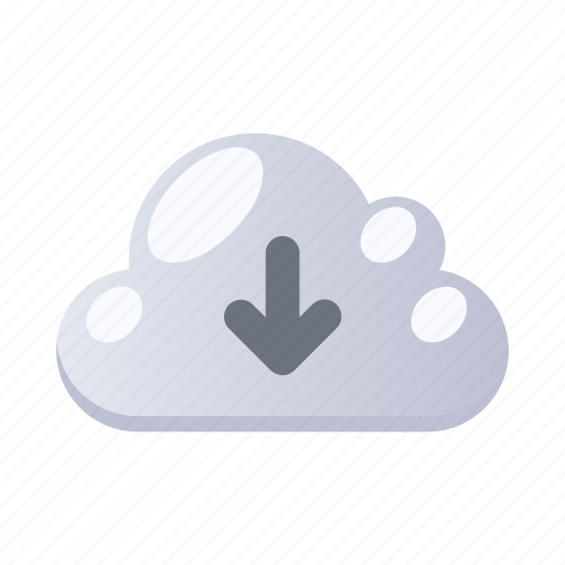 Cloud, data, database, download, storage, upload, weather icon - Download on Iconfinder