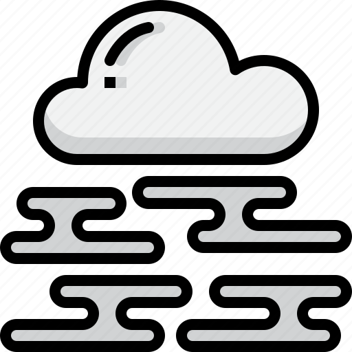 Climate, cloud, foggy, forecast, sky, weather icon - Download on Iconfinder