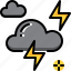 climate, cloud, forecast, lightning, thunder, weather 