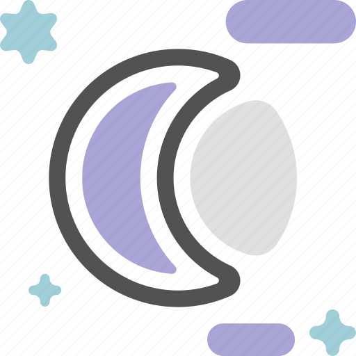 Crescent, evening, moon, moonlight, night, weather icon - Download on Iconfinder