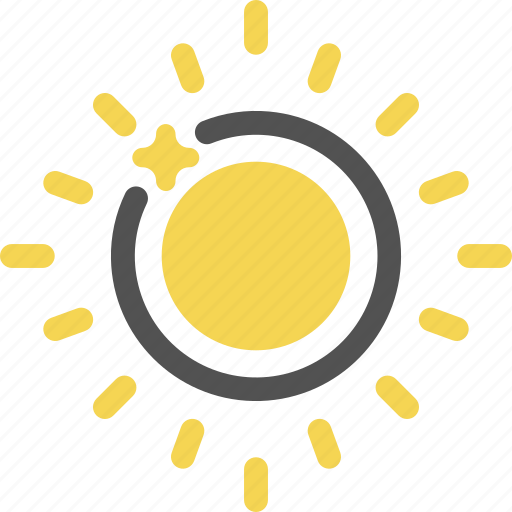 Bright, light, sun, sunny, warm, weather icon - Download on Iconfinder